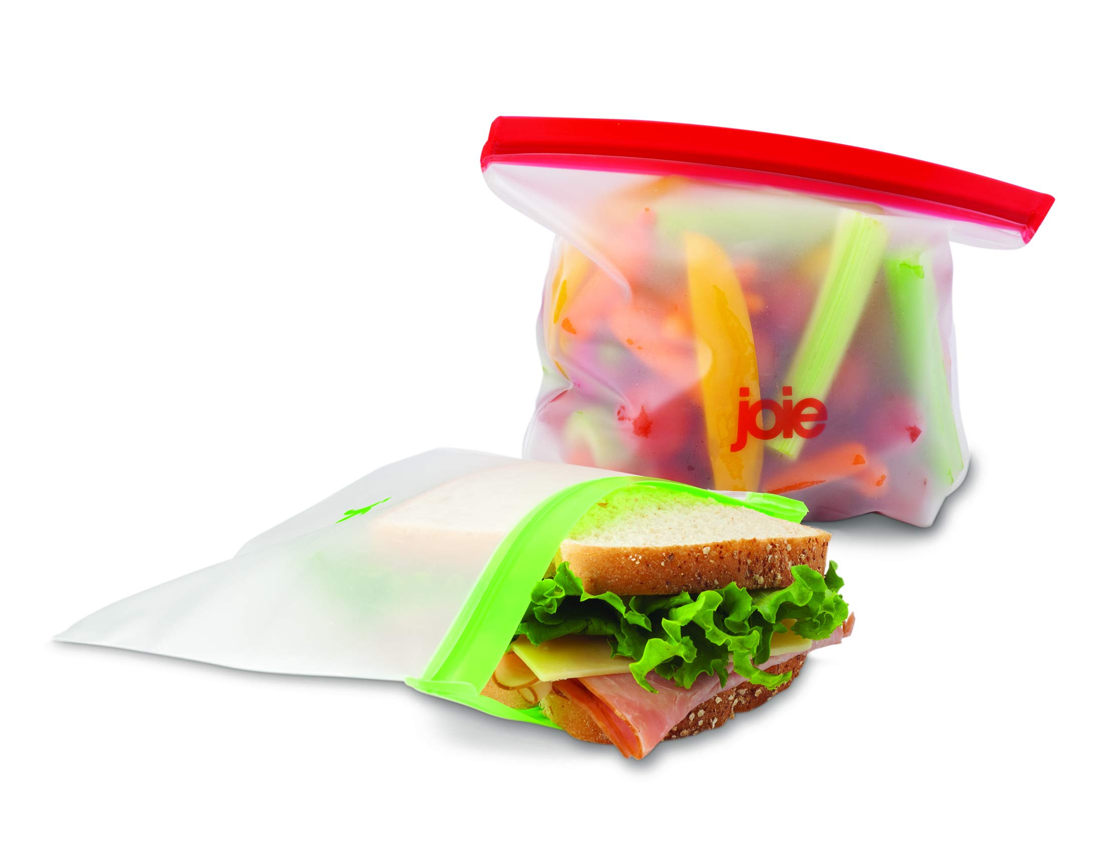 JOIE Peva Reusable Bags 6 Piece, 6 CT | Amazon (US)