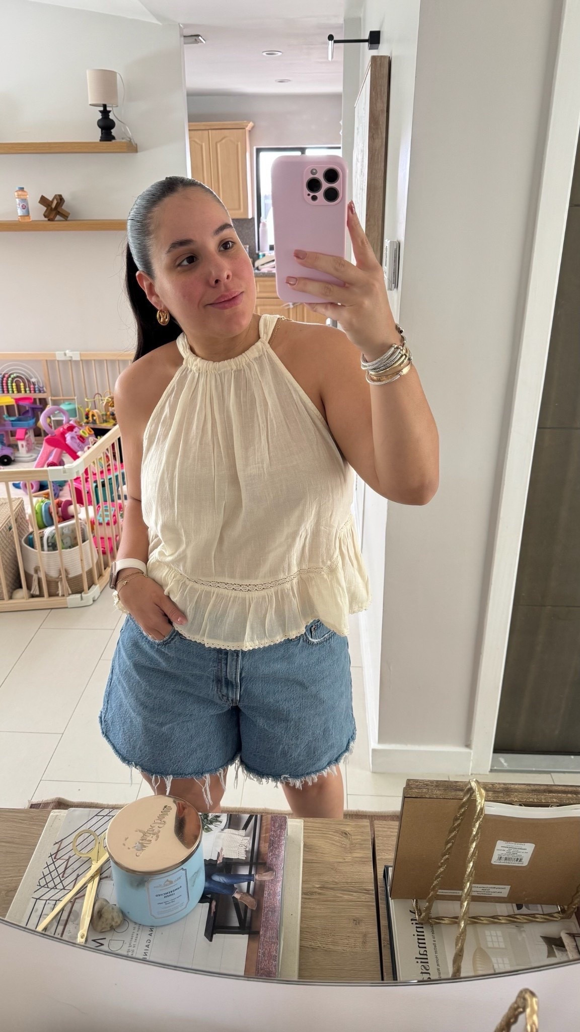 Shorts are from Abercrombie’s and they’re on sale!! 

#LTKStyleTip #LTKSaleAlert #LTKMidsize