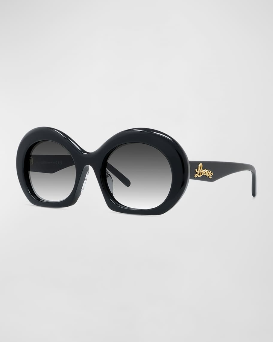 Half Moon Acetate Sunglasses | Neiman Marcus