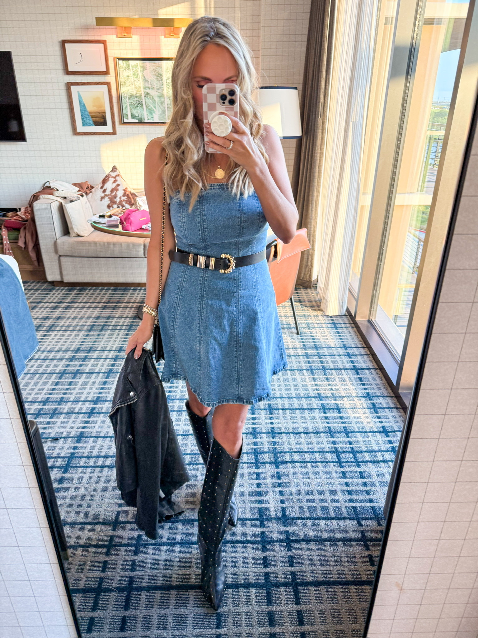 11/14/25 Love this jean dress for country concert!!😍✨

sweater dress 
holiday party outfit
Holiday dress
Thanksgiving outfit
Amazon fashion
Target outfit 
Gifts 
90s outfit 
Quiet luxury 
Oversized Blazer
Chunky earring
capsule wardrobe
basics
workwear
curvy outfits 
Airport outfit
Travel outfit
neutral outfits
minimal style
cozy loungewear
wedding guest dress
occasion dresses
little black dress
wide leg trousers
Tall Boots
Over the knee boots
Booties
Western boots 
Gift guide 
Gift idea 
Dark denim 
#LTKHalloween
#LTKGiftGuide
#LTKHoliday
#LTKSeasonal
#LTKActive
#LTKU
#LTKOver40
#LTKHome
#LTKSaleAlert
#LTKMidsize
#LTKParties
#LTKFindsUnder50
#LTKFindsUnder100
#LTKStyleTip
#LTKBeauty
#LTKWorkwear
#LTKTravel
#LTKShoeCrush
#LTKItBag
#LTKBaby
#LTKBump
#LTKKids
#LTKFamily
#LTKwedding 

#LTKOver40 #LTKFindsUnder100 #LTKStyleTip