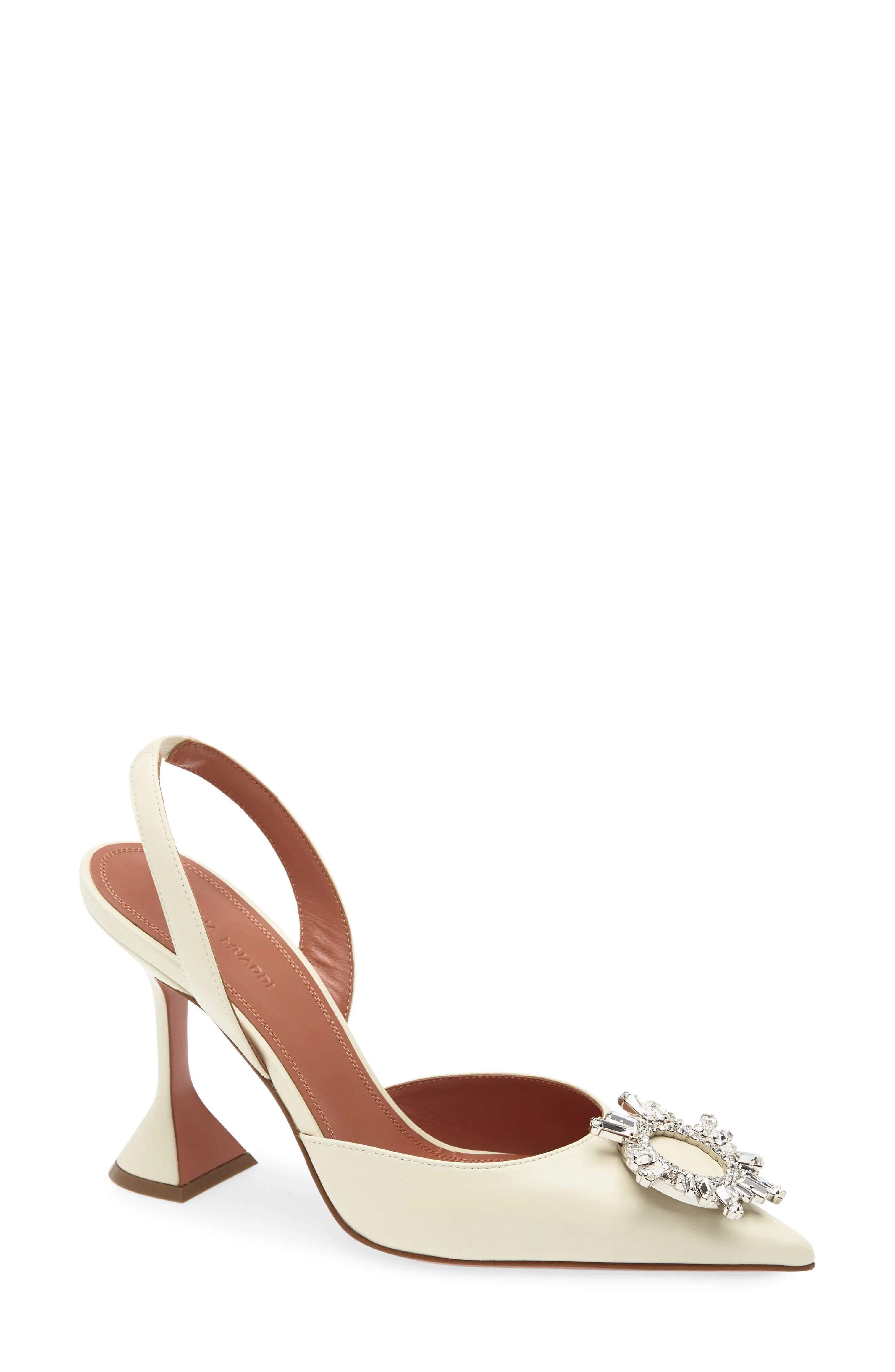 Begum Crystal Pointed Toe Slingback Pump (Women) | Nordstrom | Nordstrom