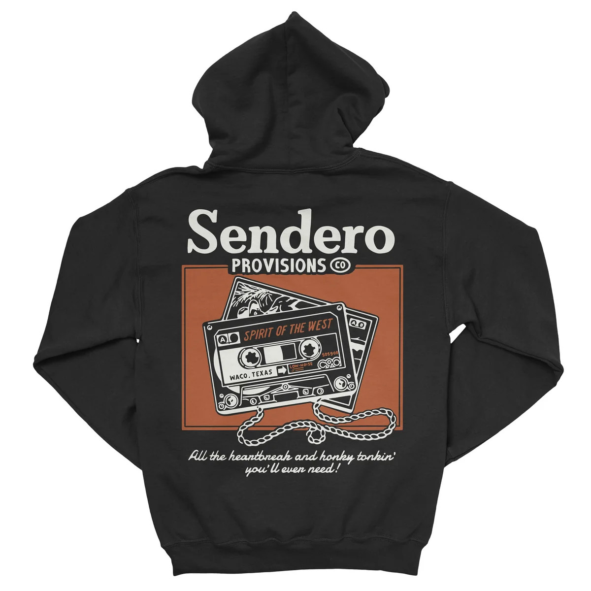 Cassette Tape Hoodie | Sendero Provisions Co.