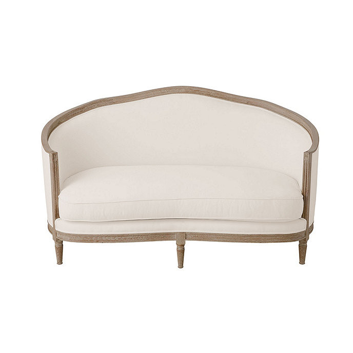 Silvia Custom Upholstered Settee | Ballard Designs, Inc.