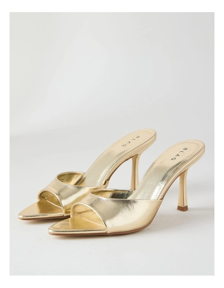 BlaqGeorgina Sandal in Gold | Myer
