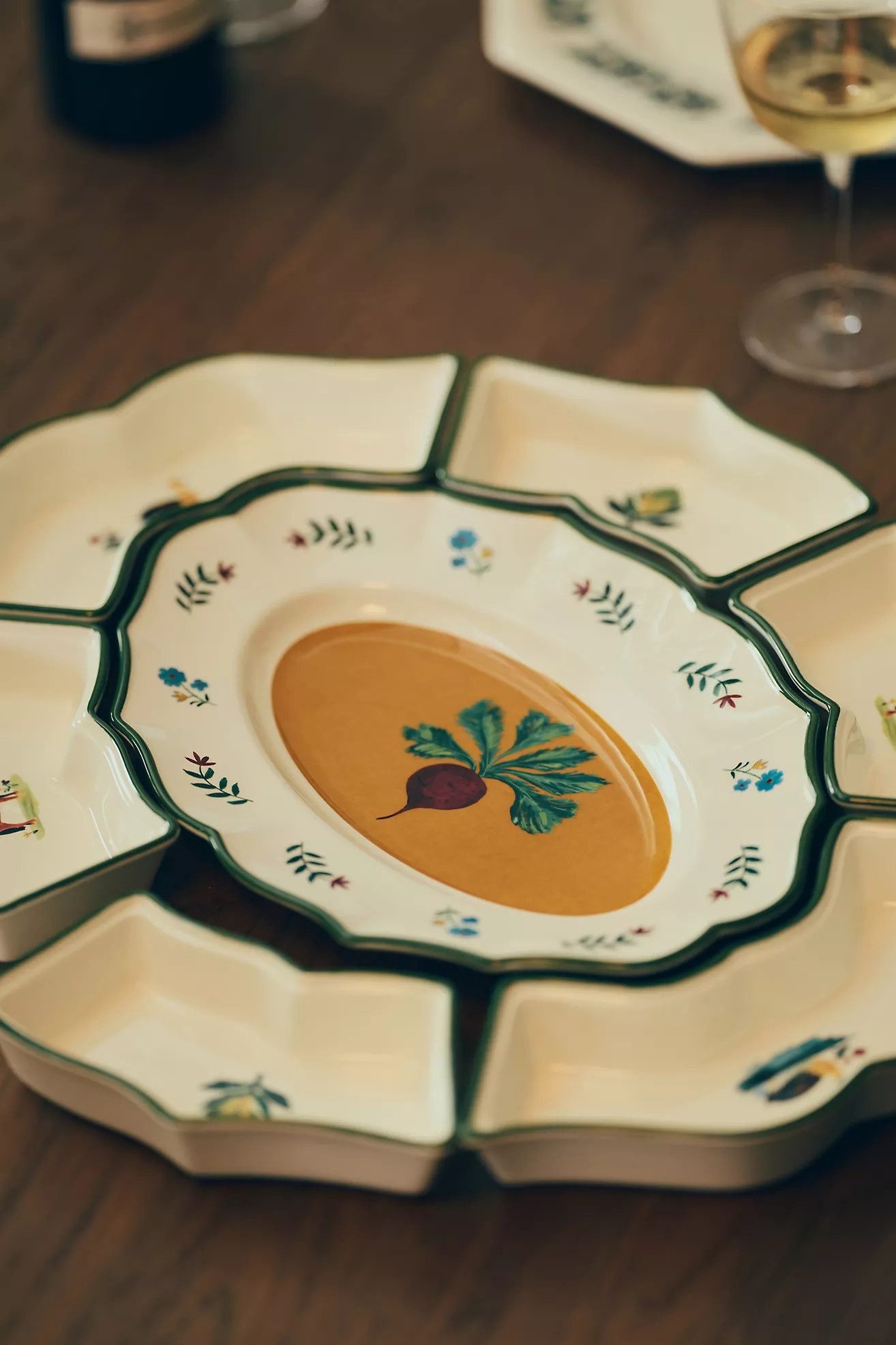 Alana Modular Stoneware Platter | Anthropologie (US)