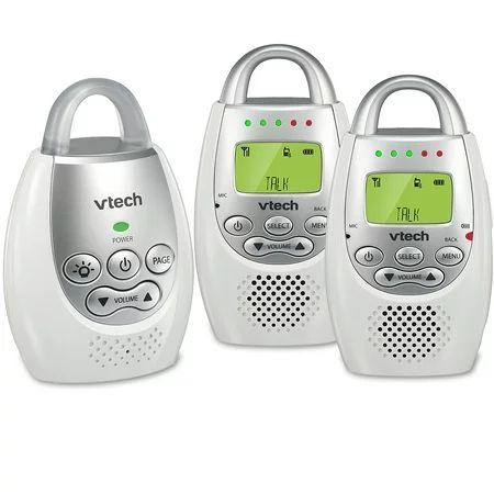 VTech DM221-2 Safe & Sound ® DECT 6.0 Two Parent Unit Digital Audio Baby Monitor | Walmart (US)