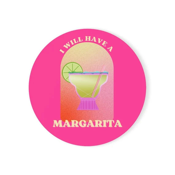 I Will Have A Margarita Coaster Bar Cart Decortrendy - Etsy | Etsy (US)