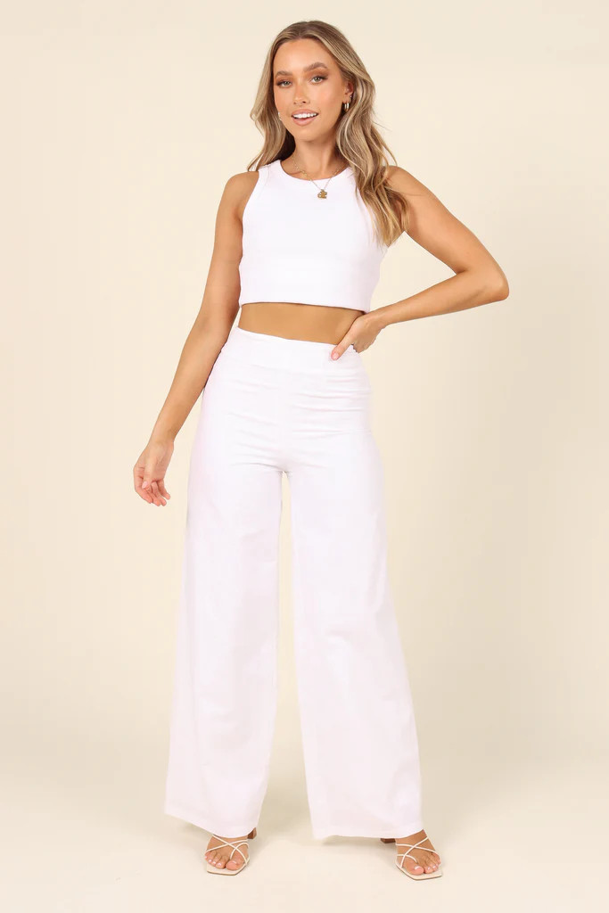 Nina Pant - White | Petal & Pup (US)