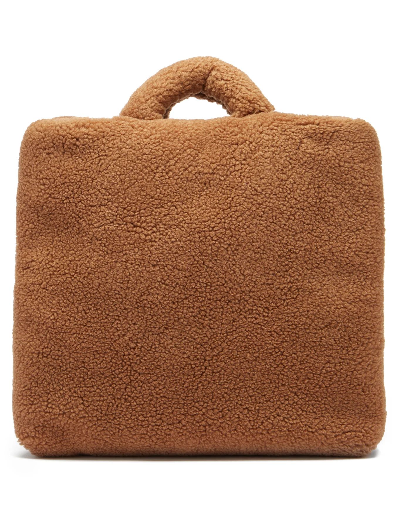 Pillow faux-shearling tote bag | Matches (US)