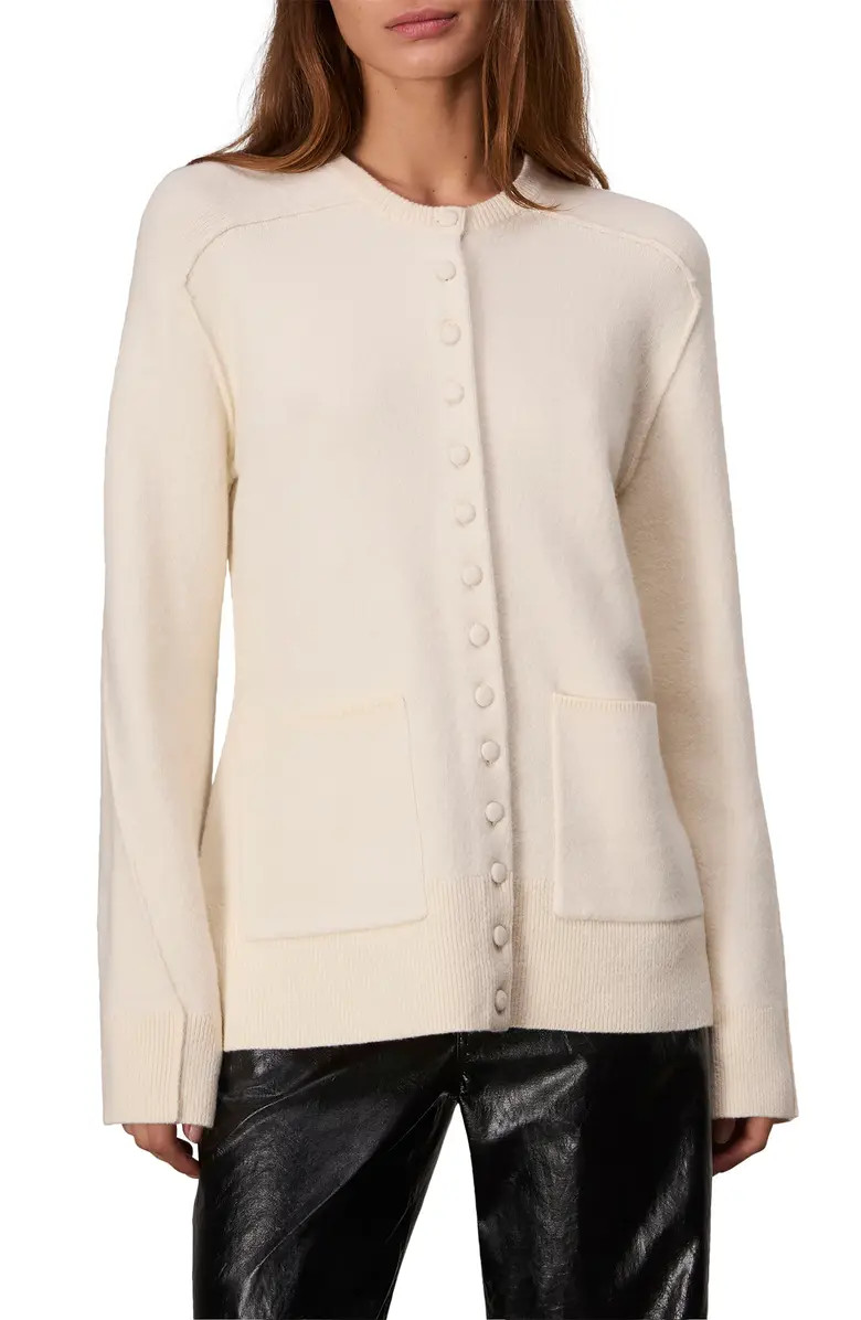 rag & bone Bridget Wool Blend Long Cardigan | Nordstromrack | Nordstrom Rack