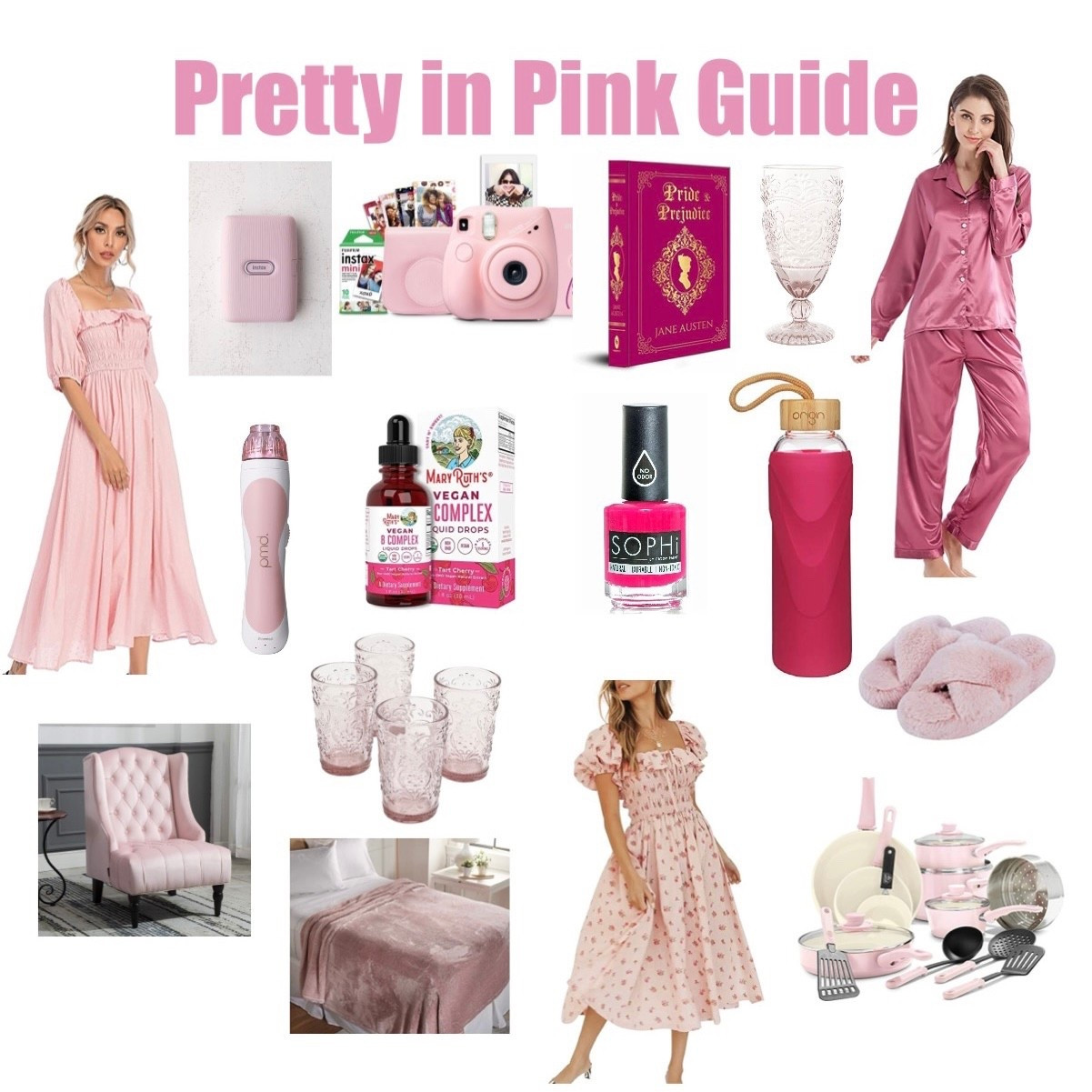All my pink favorites for the girlies who love all things pink. 

#LTKGiftGuide