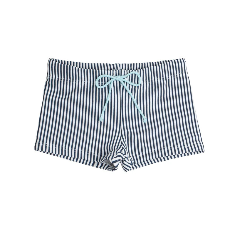 boys navy stripe brief | minnow