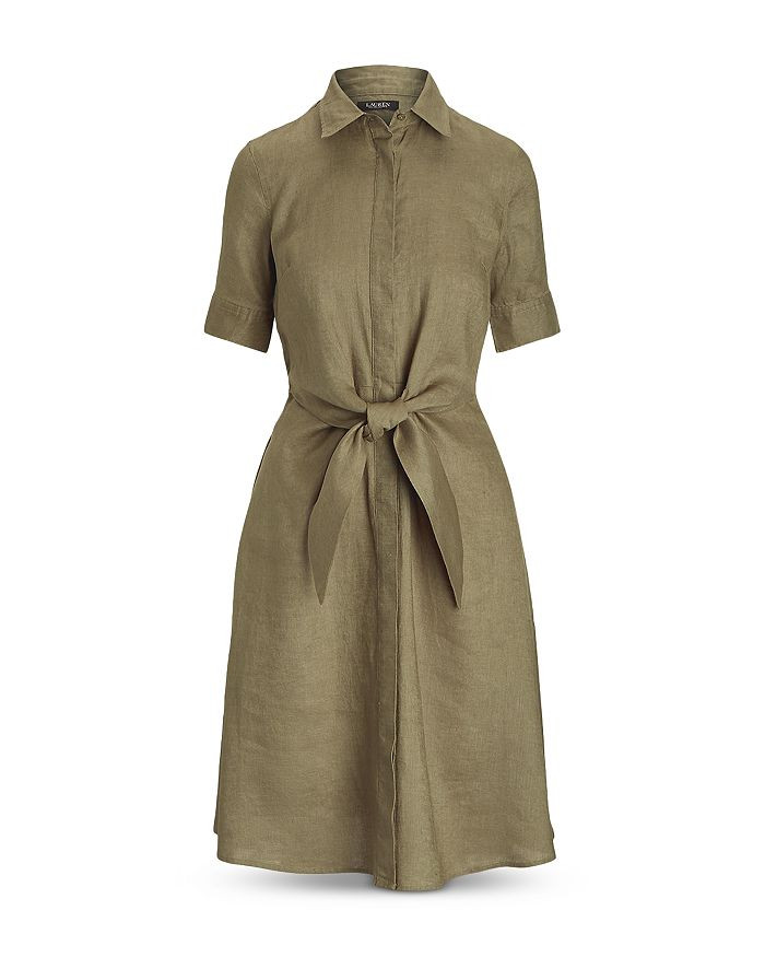 Tie Front Shirt Dress | Bloomingdale's (US)