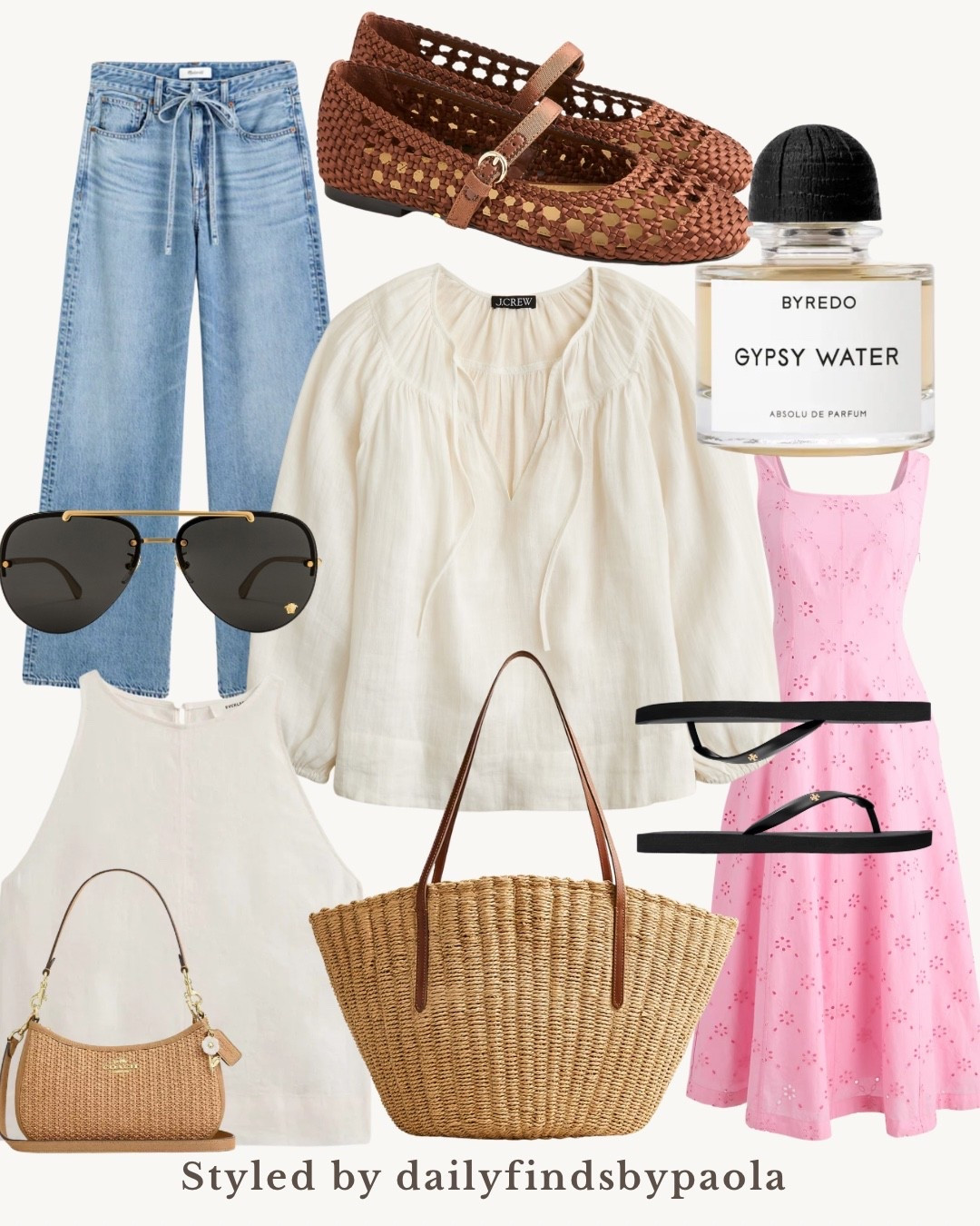 This is your sign to keep summer outfits simple + elevated 🤍
Light denim, soft neutrals, and woven textures = effortless chic every time.

You can mix + match these pieces for everyday errands, brunch, or vacation looks. The pink dress adds that soft feminine touch while the denim keeps it casual and wearable.

Everything linked beloww

#LTKU #LTKootd #LTKSeasonal