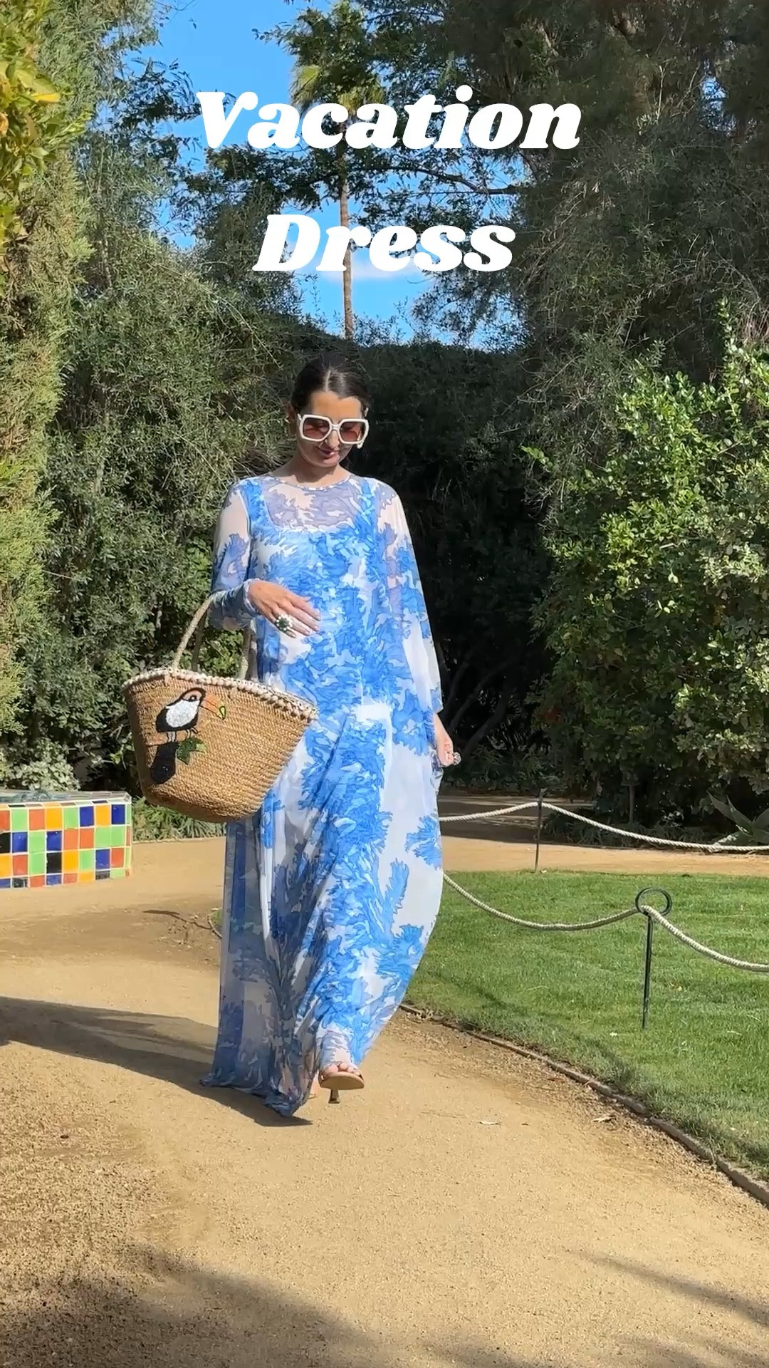 The perfect vacation dress 👗 Watch how it moves! Linked it & a few other styles & prints I love from this luxury resort wear brand 🩵



#LTKTravel #LTKSeasonal #LTKWatchNow