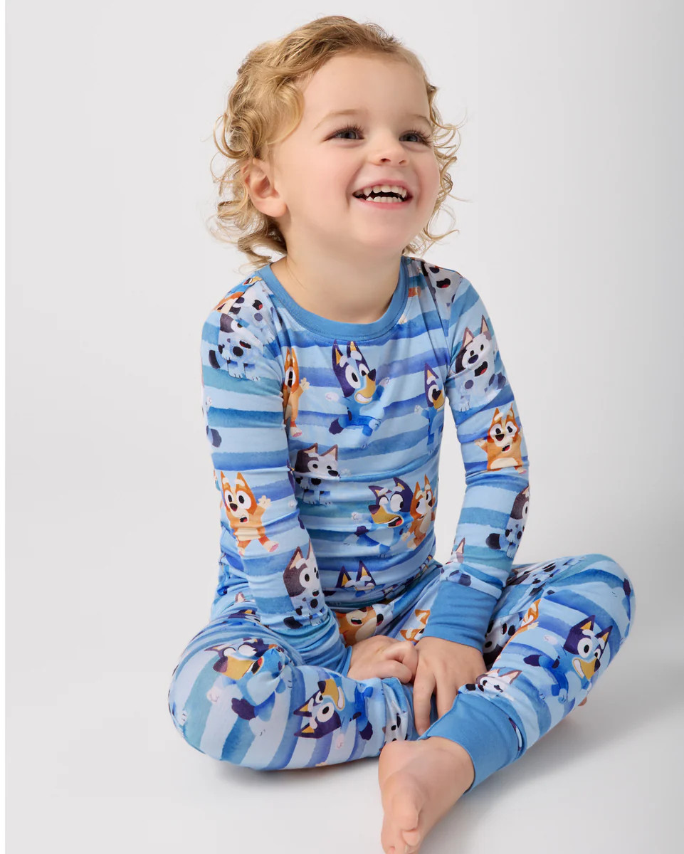 Bluey Dance All Day Two-Piece Pajama Set | Little Sleepies