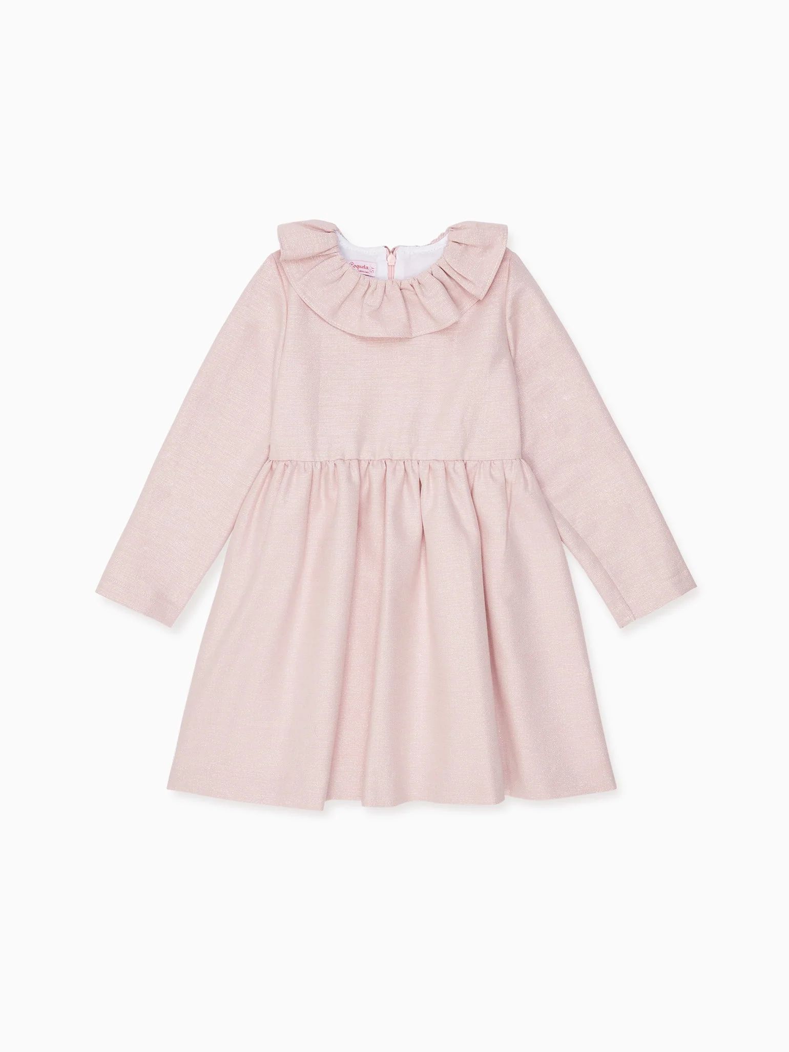 Pink Otillie Girl Dress | La Coqueta (US)