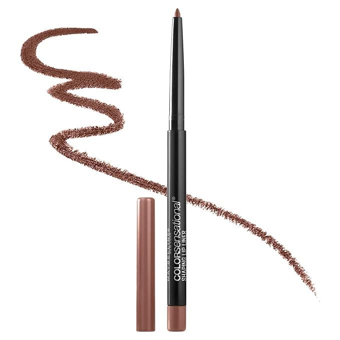 Maybelline Color Sensational Shaping Lip Liner with Self-Sharpening Tip, Beige Babe, Nude, 1 Coun... | Amazon (US)
