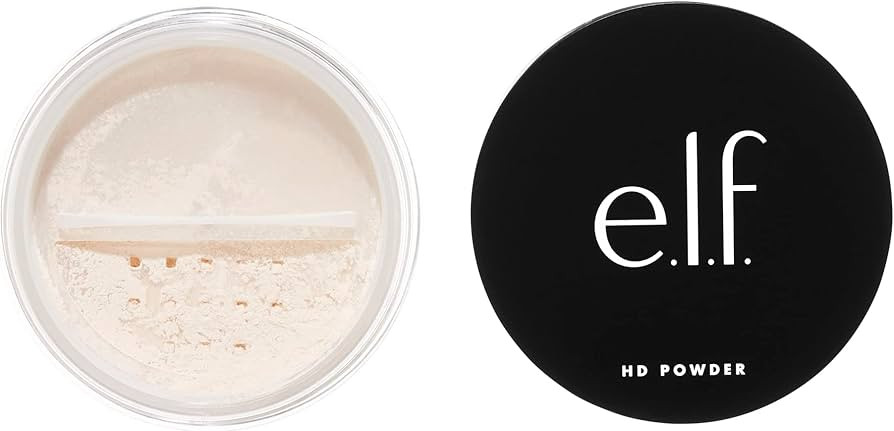 e.l.f. High Definition Powder, Loose Powder, Lightweight, Long-Lasting, Creates Soft Focus Effect... | Amazon (US)