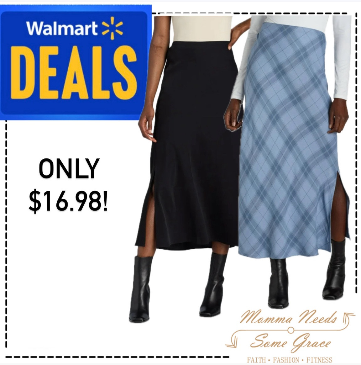 Walmart slip skirt only $16.98! Perfect for fall!!

#LTKFindsUnder100 #LTKFallSale #LTKSeasonal