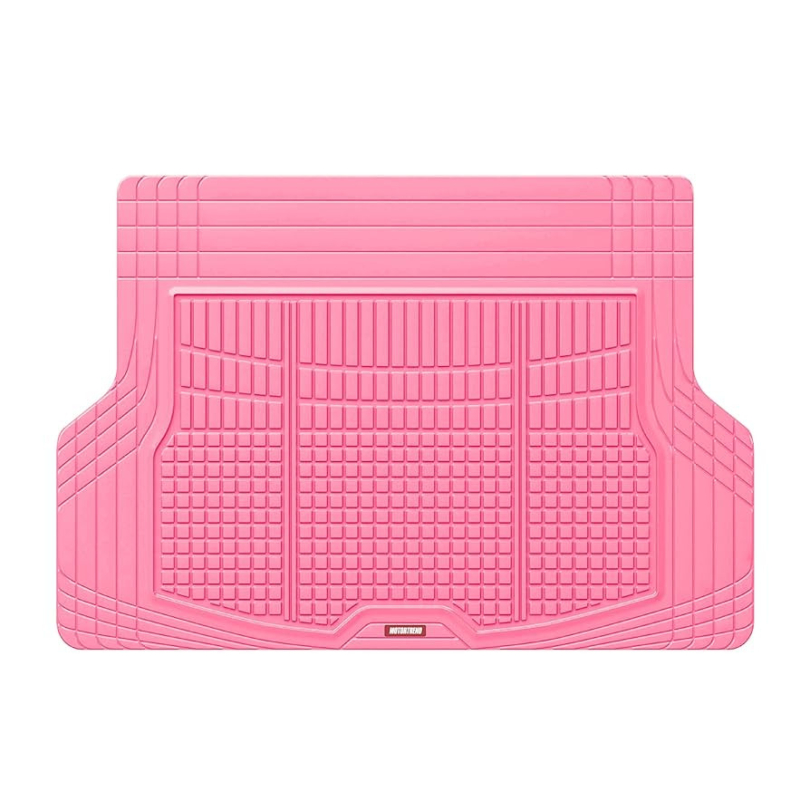 Motor Trend FlexTough Rear Cargo Mat – Heavy-Duty Trimmable Car Trunk Mat for Back of SUV, Univ... | Amazon (US)