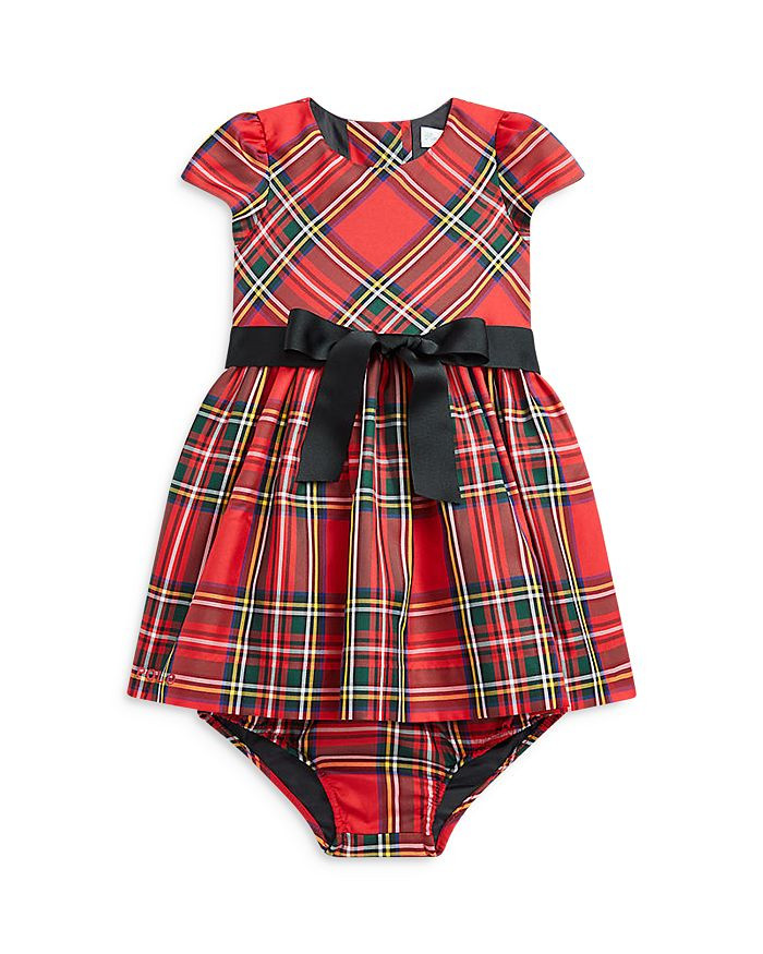 Ralph Lauren Polo Girls' Plaid Fit and Flare Dress & Bloomer - Baby Back to Results -  Kids - Blo... | Bloomingdale's (US)
