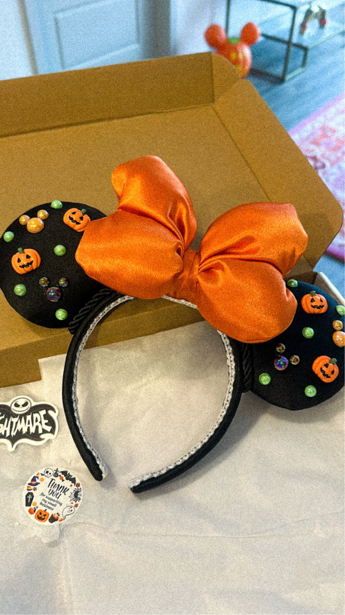 Gemstone pumpkin Minnie ears! I can’t wait to wear for Mickeys not so Scary Halloween party in Walt Disney World | vacation | trip | travel | fall | disney 

#LTKSeasonal #LTKstyletip #LTKtravel