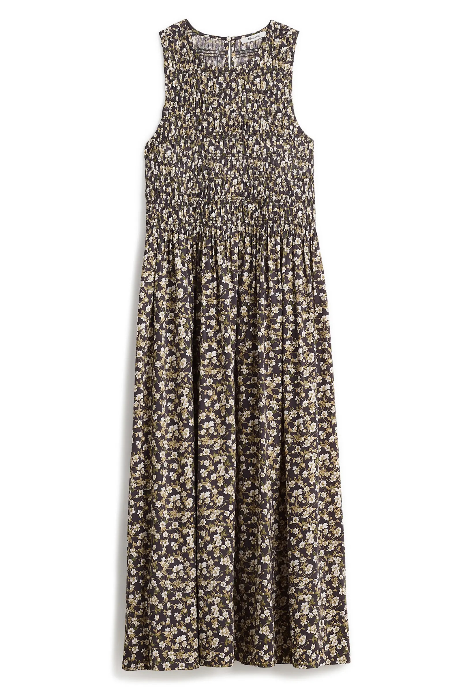 Madewell The Melody Floral Smocked Midi Dress | Nordstrom | Nordstrom