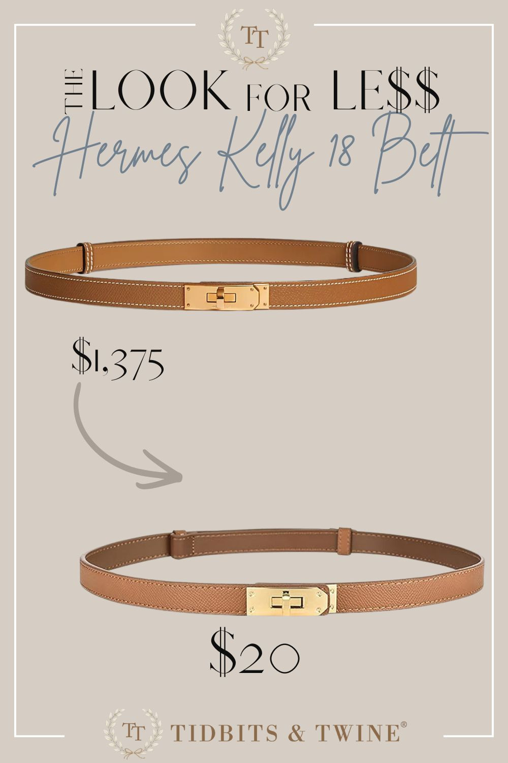 Gorgeous Amazon dupe for the Hermes Kelly belt. They come in lots of colors with either gold or silver hardware for just $20 each. I own them in Caramel and Black. #amazonfashion. #amazonfinds #dupe 

 #LTKgrwm #LTKOver40 #LTKBeauty