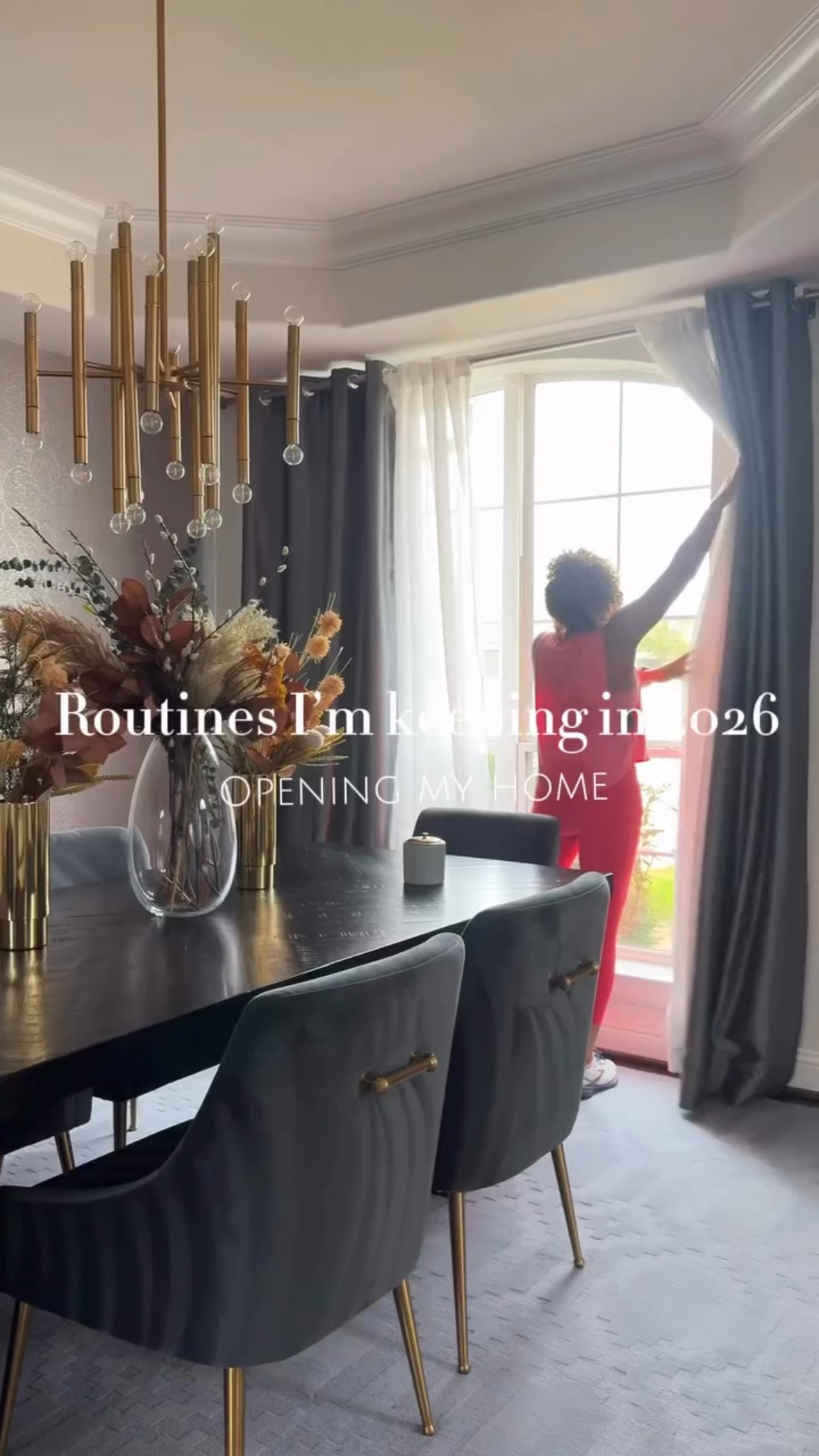 I’m more productive in the am so 2 things around my home that i’ll continue and make my home just feel right are:

1. Opening the blinds - it’s lets the outside in
2. Making my bed - I like for my bedroom to be put together 

What’s a home routine you’re continuing in 2026?

Follow + Comment SHOP and I’ll DM the links to shop

HNY and thanks for being here

#2026homegoals #modernhomedecor #modernhomestyle #homedecoraccessories #homemusthaves