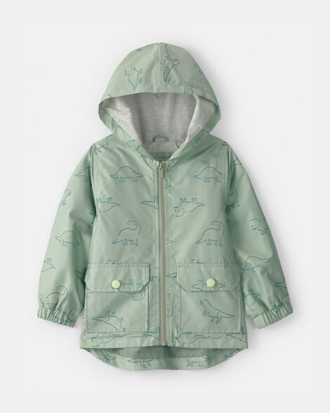 Carter's Toddler Boys Boy Dinosaur Raincoat - Green 3T Green | Carter's Inc