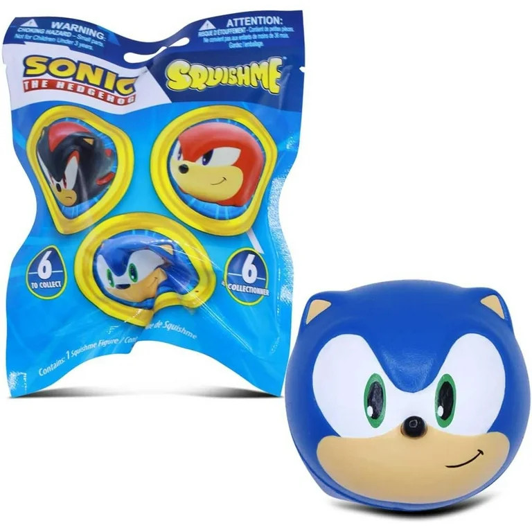 Sonic The Hedgehog Series 2 Squishme Mystery Pack (1 RANDOM Squishme) | Walmart (US)