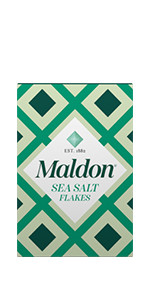 Maldon Salt, Sea Salt Flakes, 8.5 oz (240 g), Kosher, Natural, Handcrafted, Gourmet, Pyramid Crys... | Amazon (US)
