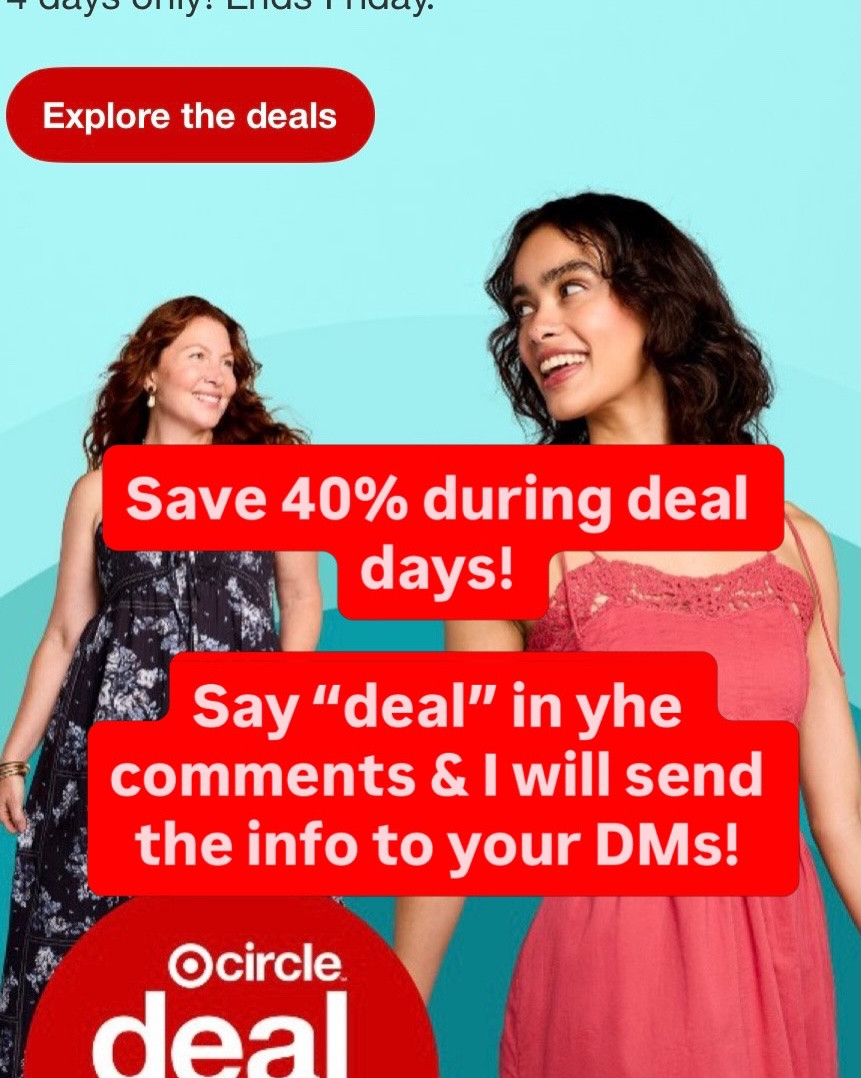 All the deals that are SO GOOD 😊 Say “deal” and I’ll send the link to shop these exact pieces before they sell out ⭐️ #targetonsale #tatgetdealdays