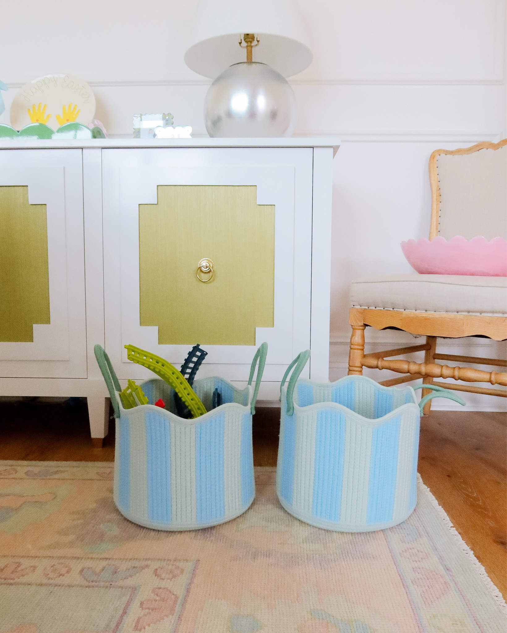 Scallop stripe baskets | toy storage | organization | under $30 

#LTKmomlife #LTKvlog #LTKKids