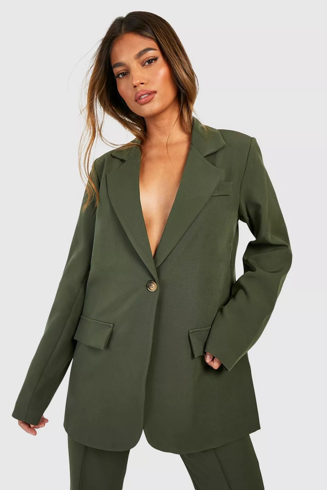 Single Breasted Relaxed Fit Tailored Blazer | Debenhams UK