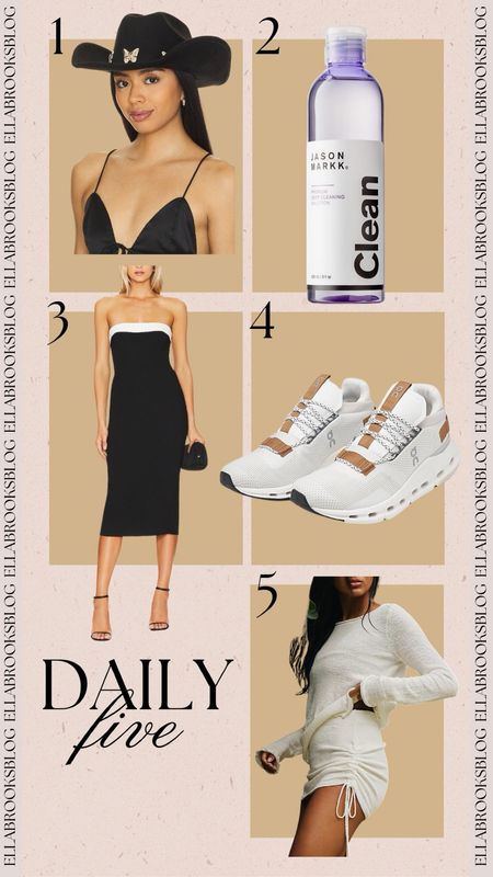 Daily 5🤍
revolve new arrivals, midi dress, summer dress, cowboy hat, amazon cleaning products, cloudnova sneakers, on cloud sneakers, free people set, sweater set 

#LTKShoeCrush #LTKFindsUnder100 #LTKStyleTip