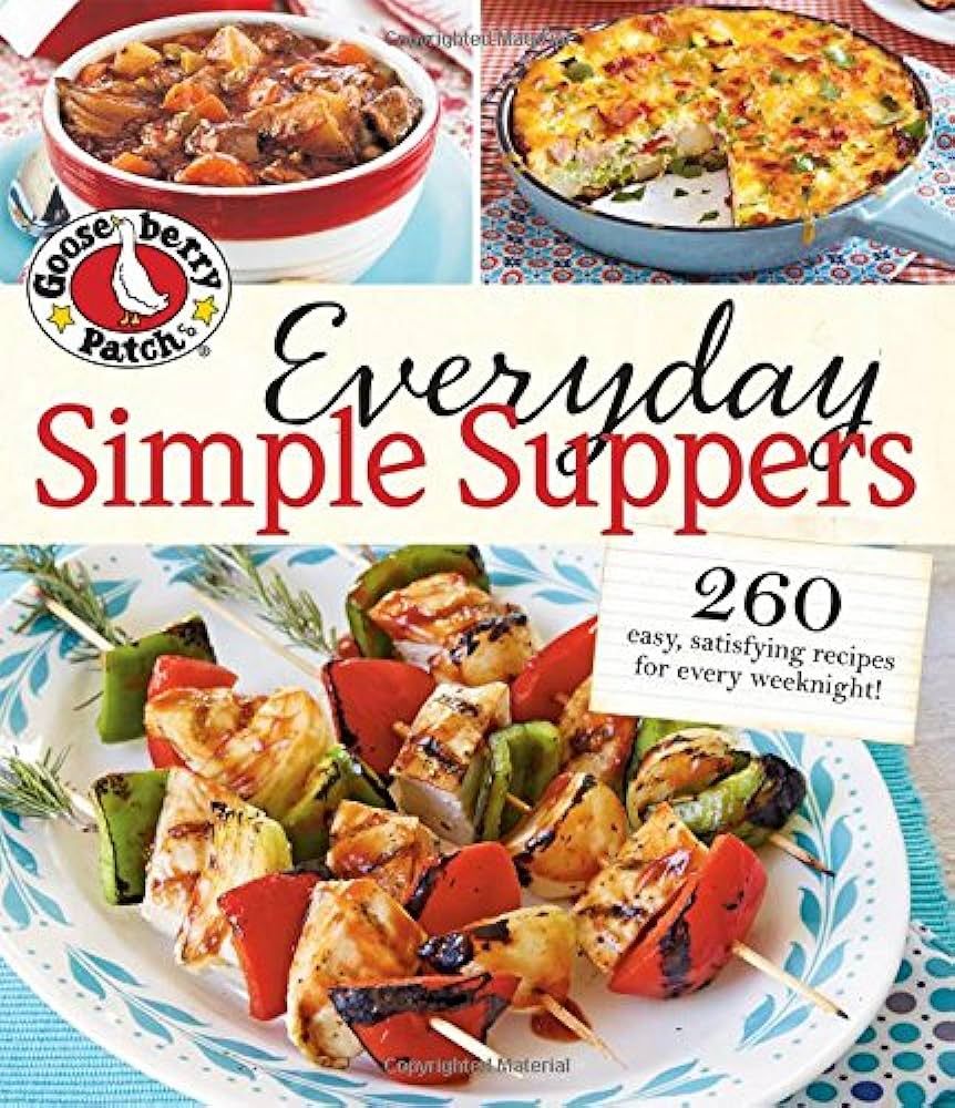 Gooseberry Patch Everyday Simple Suppers: 260 easy, satisfying recipes for every weeknight! (Goos... | Amazon (US)