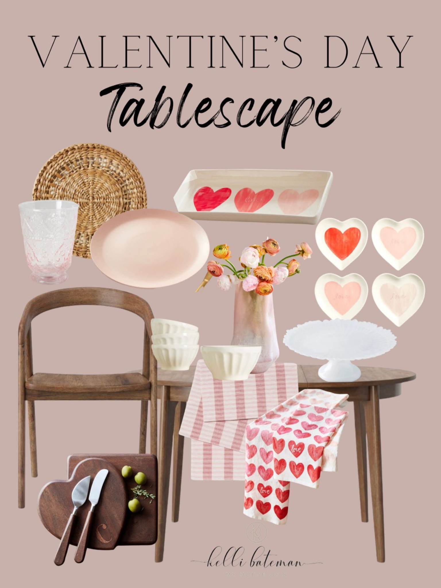 Valentines Day & other occasions table decorations and serveware. 

#LTKFind #LTKSeasonal #LTKhome