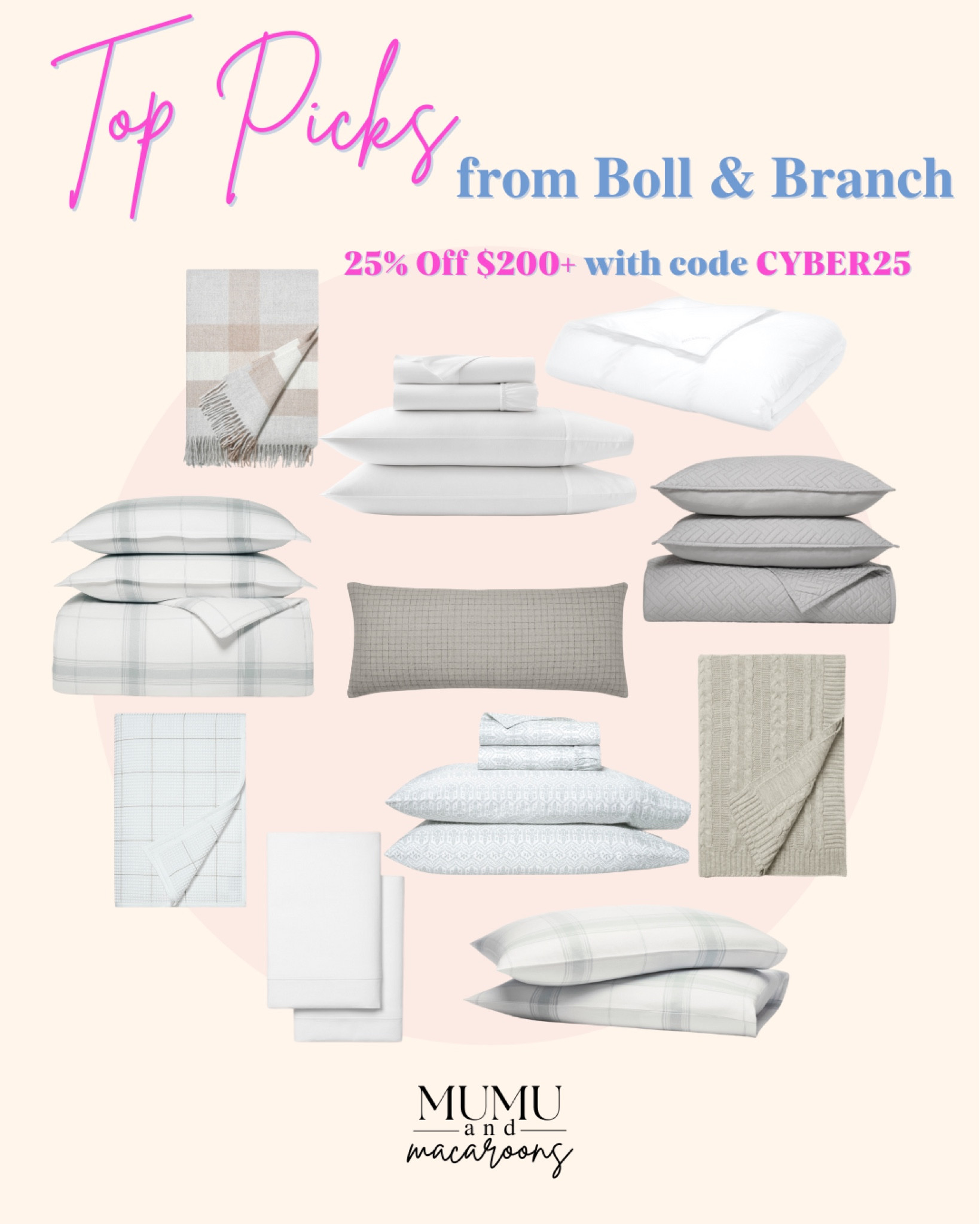 Comfy bed, pillows, and blankets from Boll & Branch! 

#FalHomeDecor #FallBedroomRefresh #BeddingRefresh #OnSaleNow 

#LTKsalealert #LTKSeasonal #LTKhome