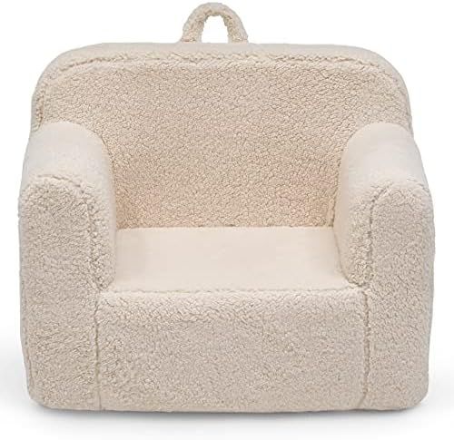 Delta Children Cozee Sherpa Chair, Cream | Amazon (US)