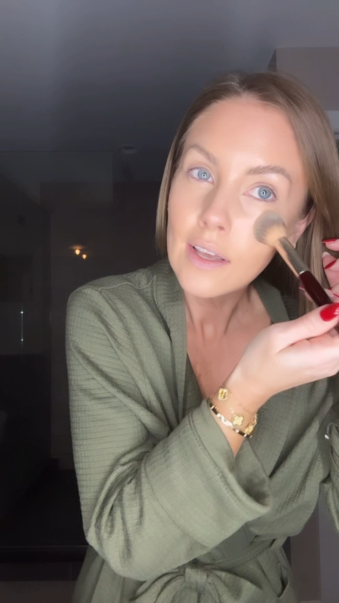 My makeup tip I’ve been using that truly makes it stay in place ALL DAY 🙌🏼 Size small $24 Amazon robe! 

#LTKOver40 #LTKgrwm #LTKBeauty