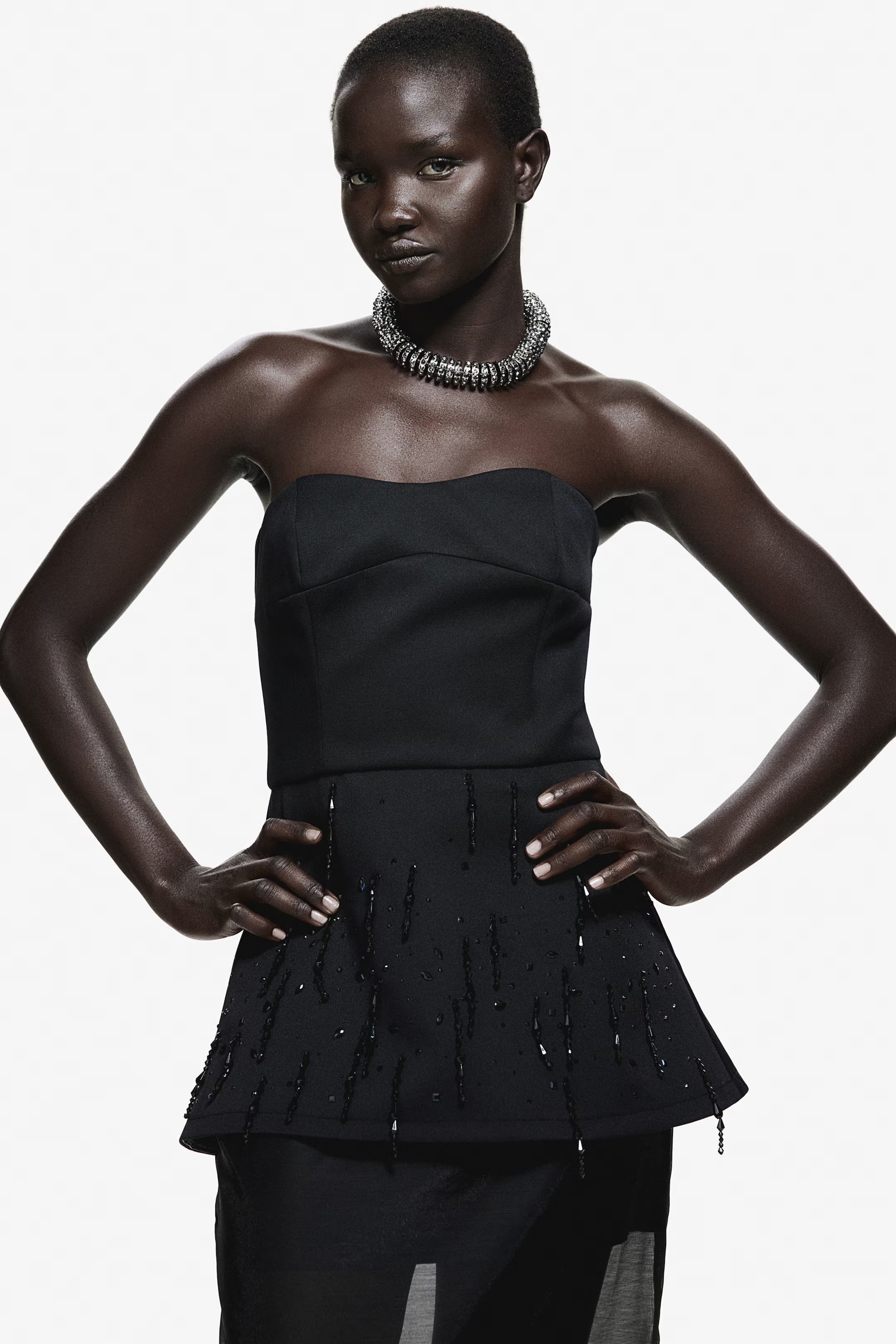 Embellished bandeau top | H&M (UK, MY, IN, SG, PH, TW, HK)