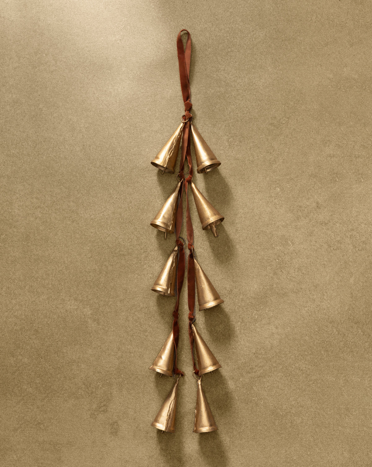 Hanging Bells with Velvet Ribbon | McGee & Co. (US)