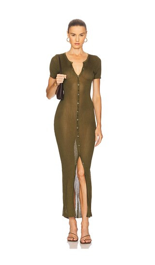 x REVOLVE Eline Dress in Emerald Green | Revolve Clothing (Global)