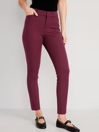 High-Waisted Pixie Skinny Ankle Pants for Women | Old Navy (US)