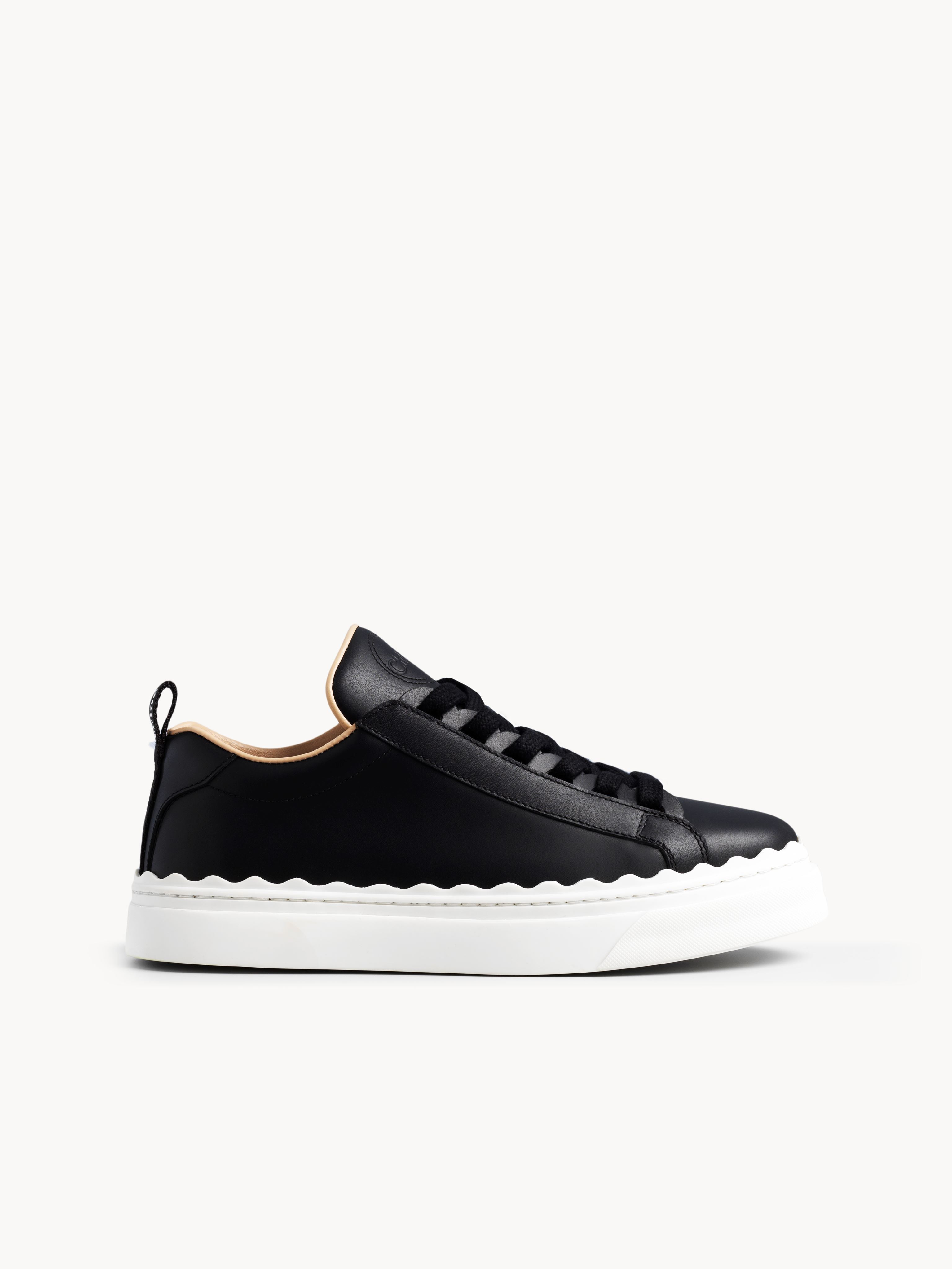 CHLOÉ Lauren sneaker Black Size 8 100% Calf-skin leather | Chloe US