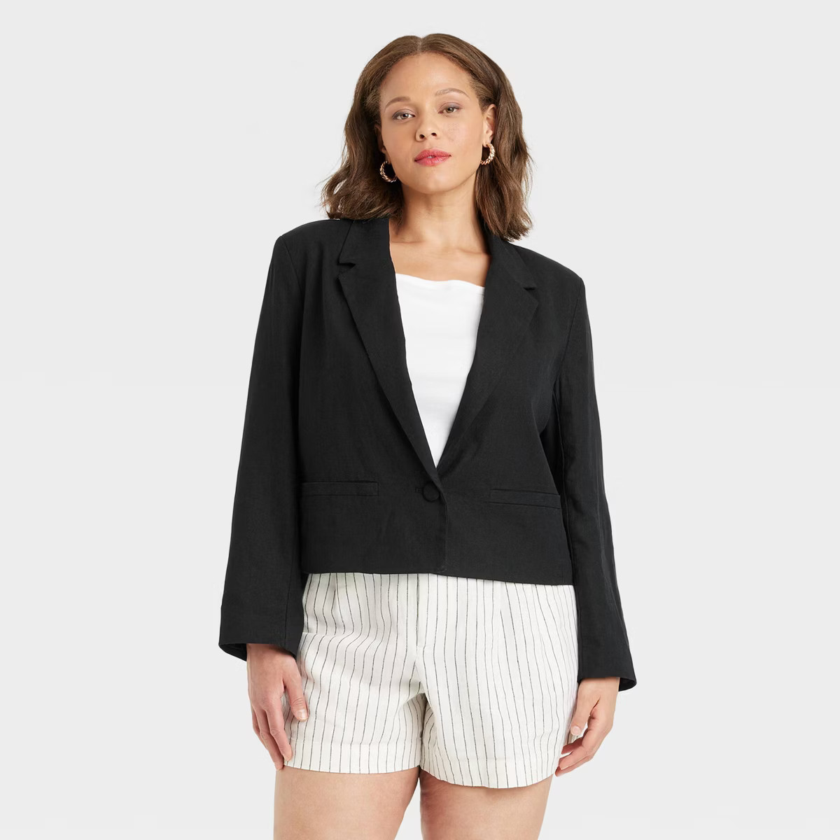 Women's Cropped Blazer - A New Day™ | Target