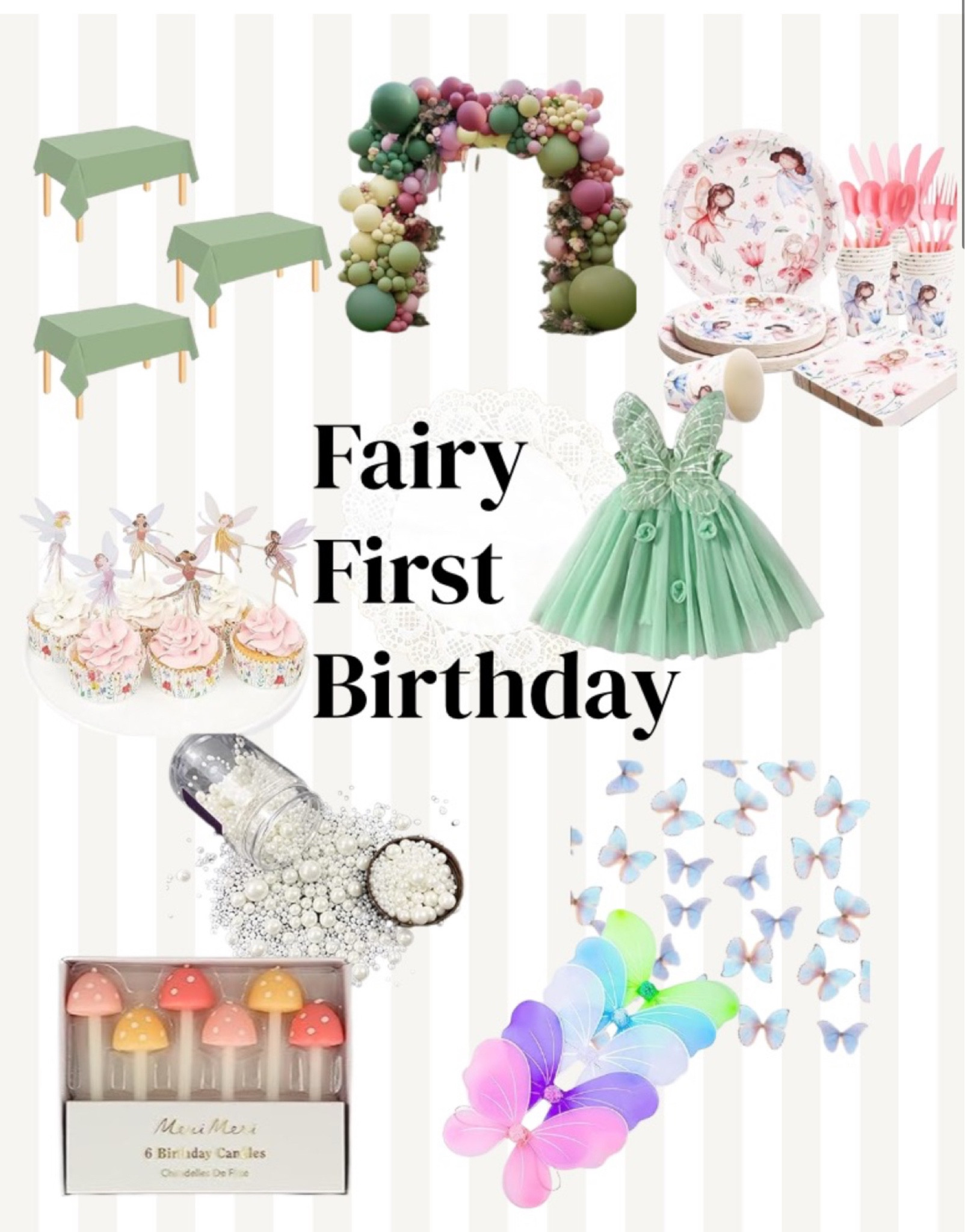 Here’s all we got for my daughter’s “Fairy First Birthday” party. 


#LTKParties #LTKBaby #LTKKids