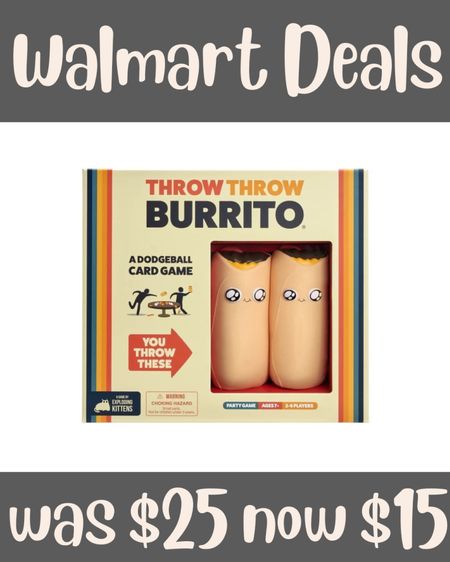 Walmart daily deals! 
| Walmart | Walmart deal | Walmart sale | Walmart finds | Walmart | sale | deals | last minute gifts | board games | family games | games for family | games for kids | kids toys | kids games | party game | Christmas | stocking stuffers | holiday 
#walmart #sale

#LTKkids #LTKGiftGuide #LTKHoliday